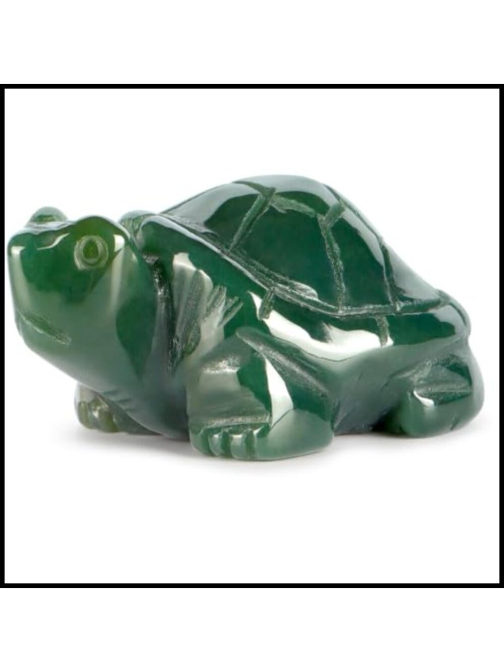 Mini Crystal Turtle Figurine Hand Carved Natural Stone Sculpture